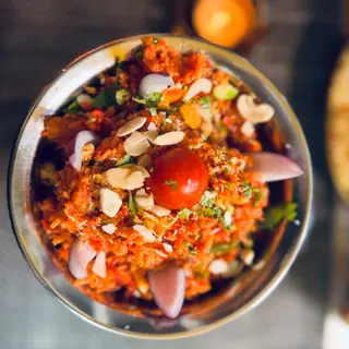 Chicken biryanis