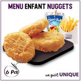 Menu Enfant Nuggets