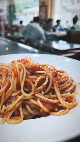 Spaghetti con Tomate