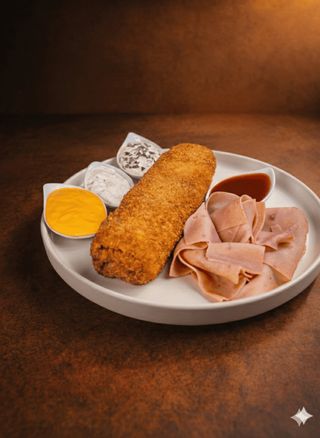 Pohovana palačinka Šunka