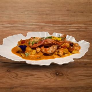 Gnocchi Salmone E Gamberi