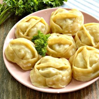 Манты с мясом