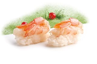 129. Nigiri amaebi - 2 pezzi