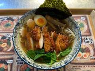 Fried chicken ramen
