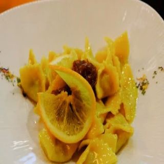 Fagottini de pato y pera