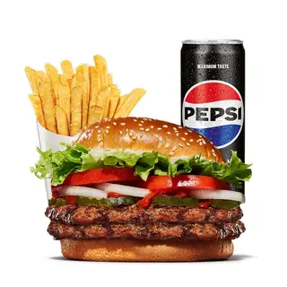 Double Whopper Zestaw