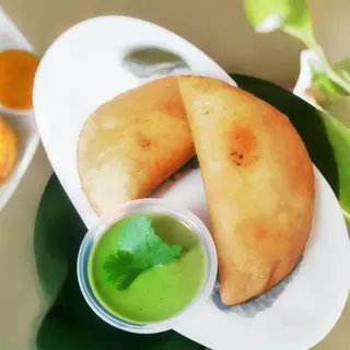 Empanada de queso y cebolla