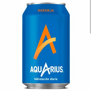 Aquarius Naranja lata 330ml.