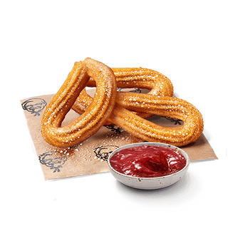 3 Churrosa s prelivom od jagode