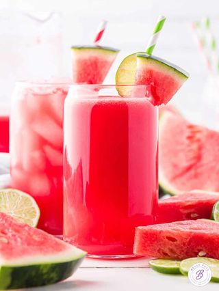 Water Melon- 500ml Glass