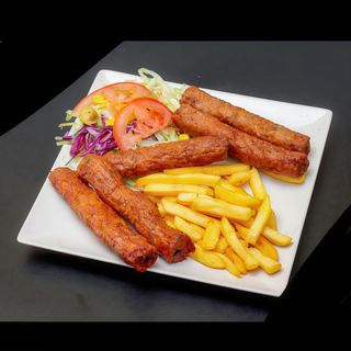 Plato De Seekh Kebab (4 Uds.)