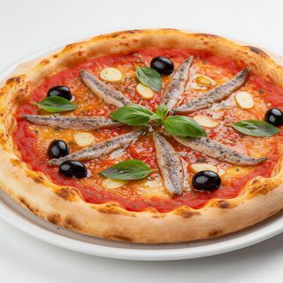 Pizza Roja Napolitana (Mediana)