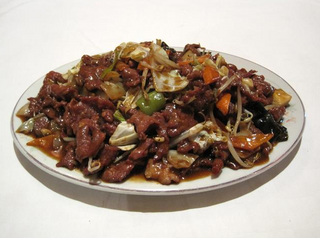 181. Свинско със зеленчуци