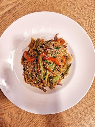 Orez chinezesc cu legume (post)