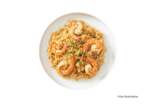 22. arroz frito con gambas