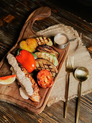 Лосось запеченный на гриле (678г)