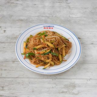 34A.-Mi-Hong con tres delicias (fideos chinos)