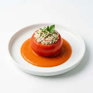 TOMATE RELLENO DE ATÚN