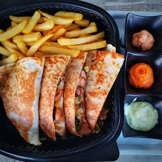 Quesadillas Crispy chicken