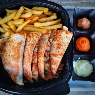 Quesadillas Crispy chicken