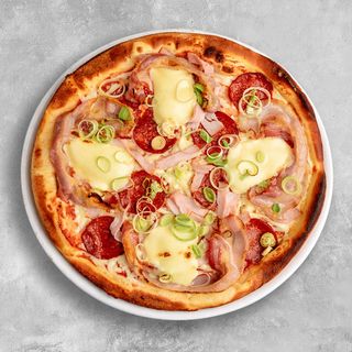 Pan pizza Bacon