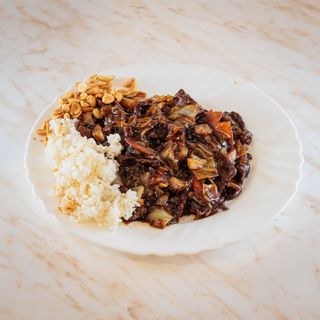 S4 - sa kikirikijem + povrće + pirinč - Dnevni meni