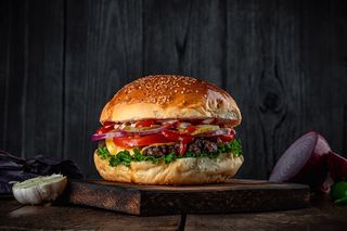 Куриный бургер