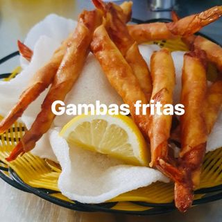 Gambas fritas (10uds.)