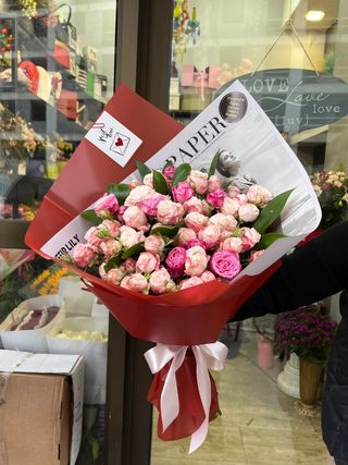 #28. ჯუჯა ვარდების თაიგული