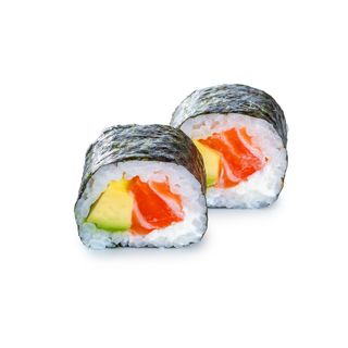 54.Maki de salmon, philadelphia y aguacate 