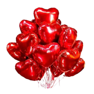 Serce czerwone z helem