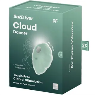 Satisfyer Vibrador Cloud Dancer Air Pulse Verde