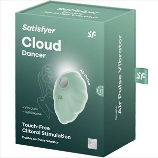 Satisfyer Vibrador Cloud Dancer Air Pulse Verde