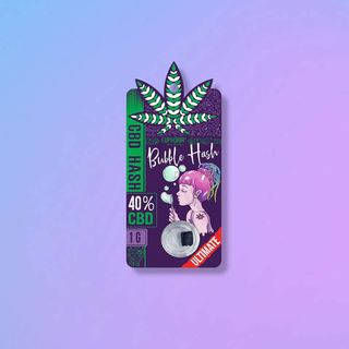 Hašiš Bubble Hash 40% CBD 1g