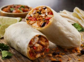Menú Burrito De Pollo