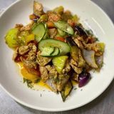 Курица с овощами