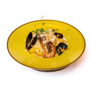 Ризото или талиатели с морски дарове