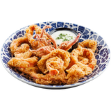 Хрупкави калмари по средиземноморски (220г)