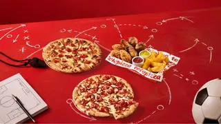 2 Pizzas medianas + Combo Mix