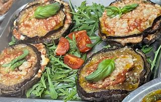 PARMIGIANA DI MELANZANE PORZ 300/350