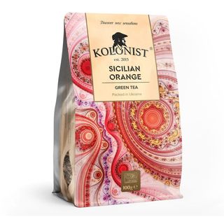 Чай Kolonist Зелений Sicilian Orange 100 Грам
