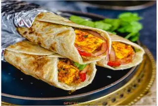 Paneer Rolex