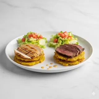 Patacón Con Filete