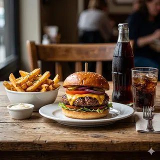 Combo Beef Burger