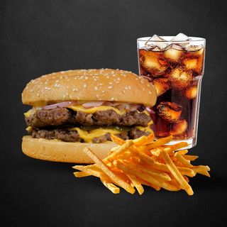 Burger meni 1 - Double Smashburger