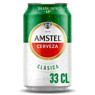 Cerveza Amstel Clásica