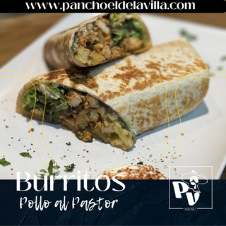 Burrito De Pollo Al Pastor