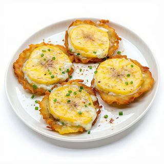 Patacones Con Queso