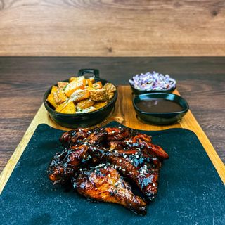 Wings BBQ Plate