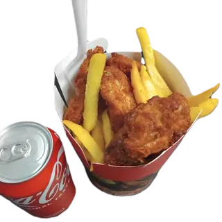 Box de alitas de pollo